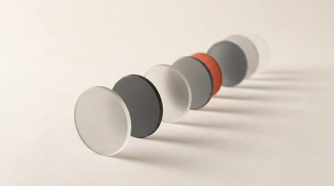 Warm matte textured surface with soft depth
